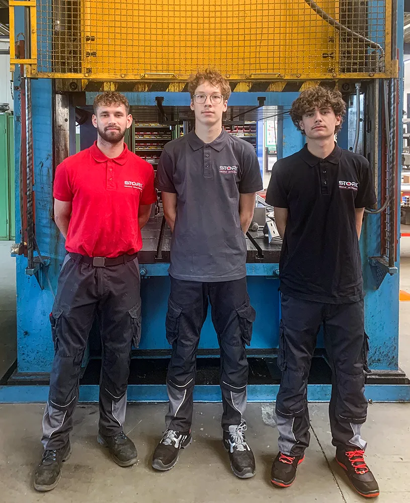 Stork | Kreative Metalltechnik | News | Ausbildungsstart 2025